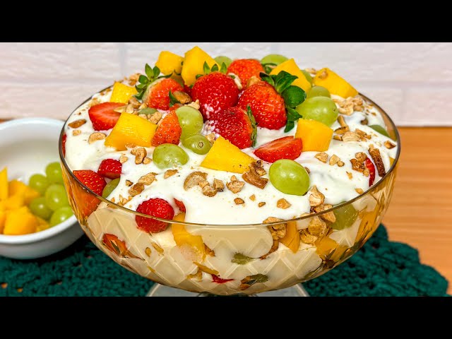 sobremesas com frutas