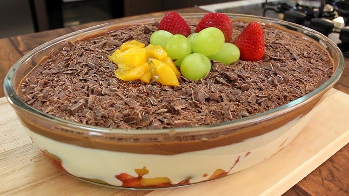 sobremesas com frutas