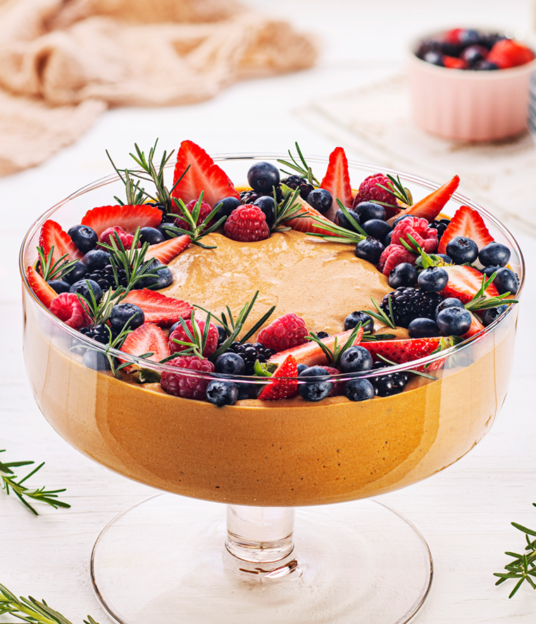 sobremesas com frutas