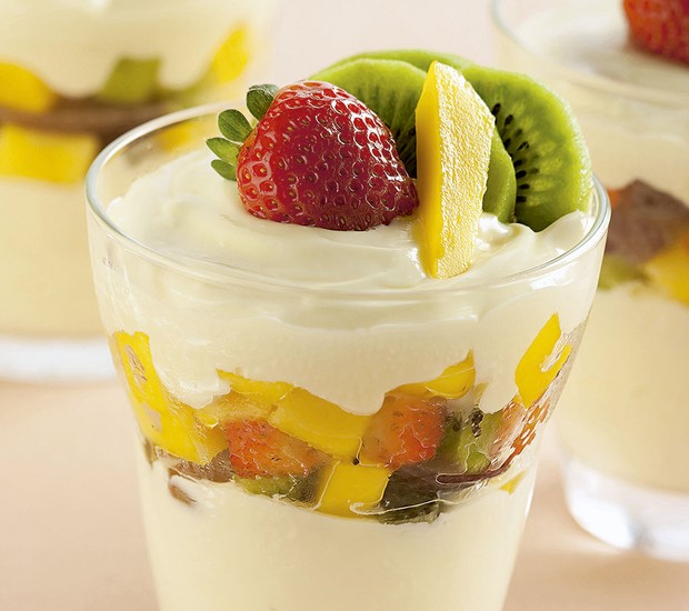 sobremesas com frutas