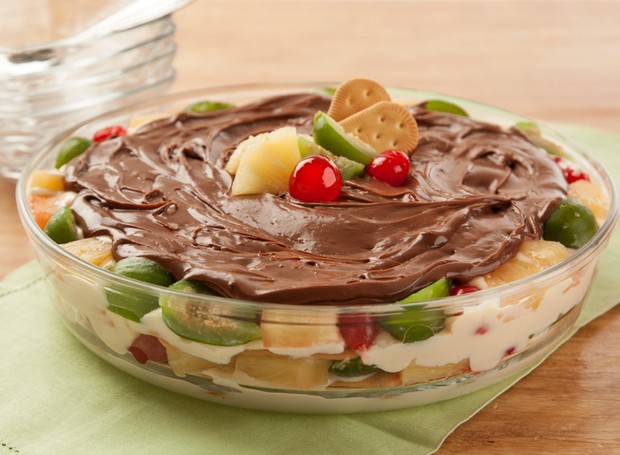 sobremesas com frutas