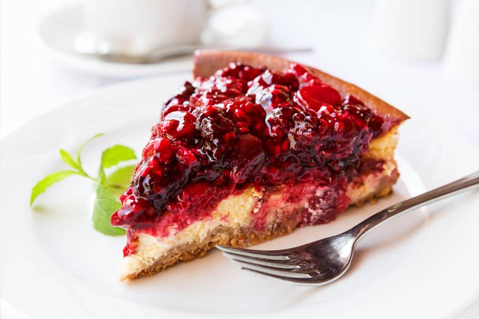 sobremesas com frutas