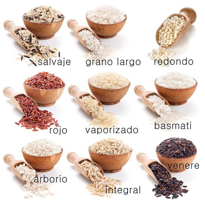 tipos de arroz