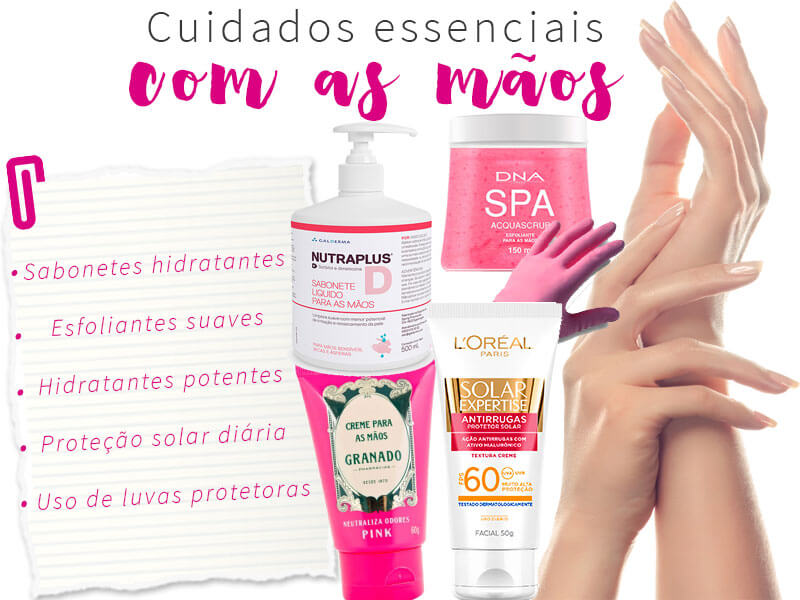 5 Dicas para Hidratação Profunda das Mãos à Noite