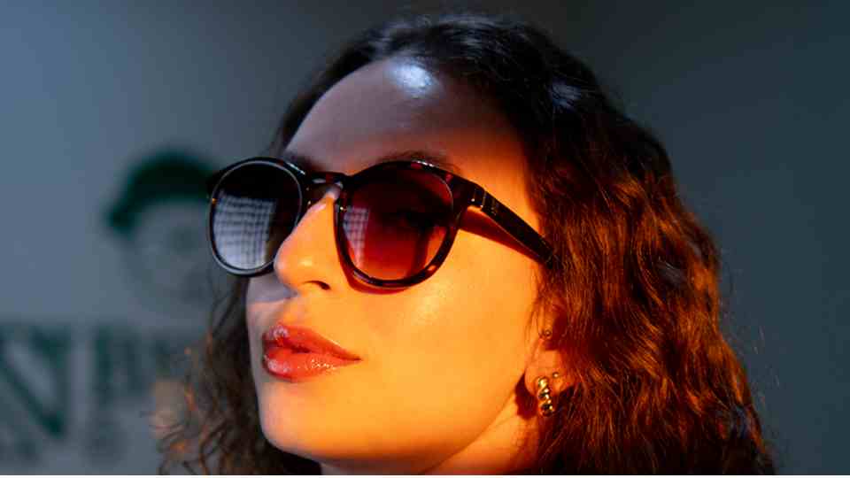 uso de óculos de sol