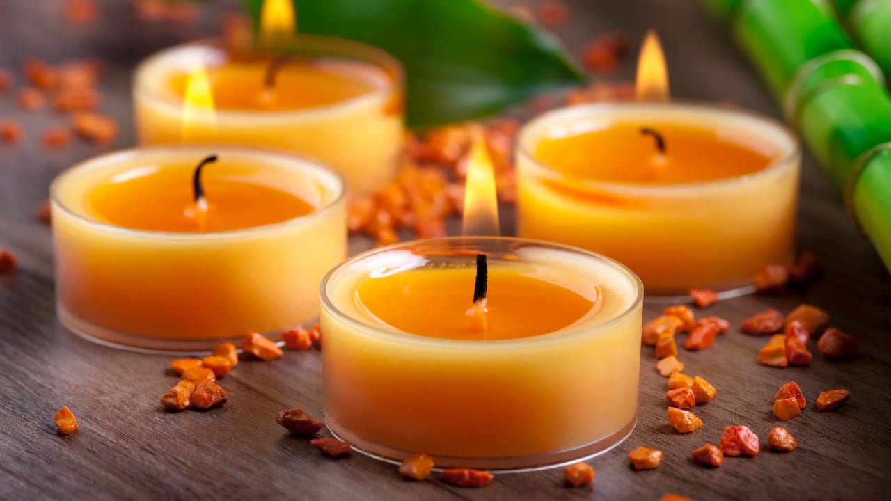 uso de velas aromáticas